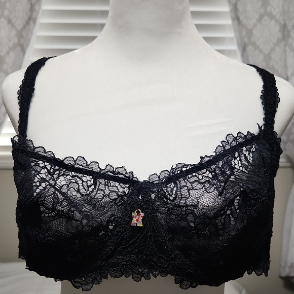 Savage X Fenty Other - NWT Savage Fenty Black Lace Bra